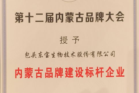 內蒙古民族品牌建設標桿企業